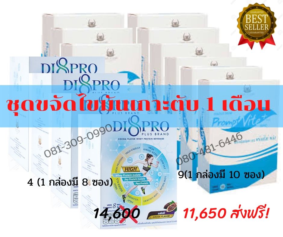 ชุดเบิร์นไขมันเกาะตับ 1 เดือน