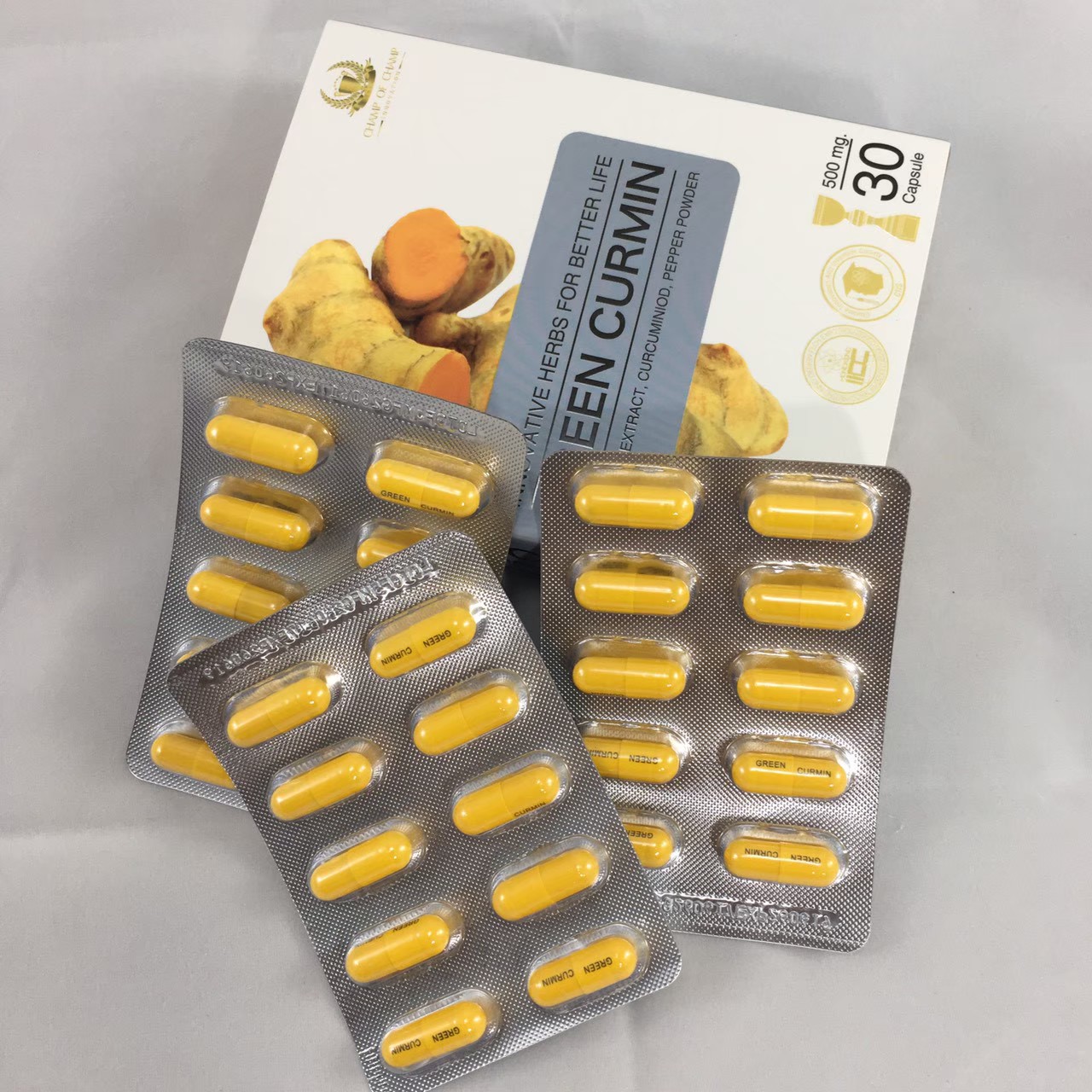 กรีนเคอมิน (แบบเม็ด) 1 กล่อง